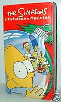 THE SIMPSONS CHRISTMAS SPECIAL VHS MOVIE TAPE 1991  