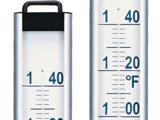 Jumbo Garden Thermometer Aluminum 4 foot tall  