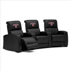   Indiana Hoosiers Leather Theater Seating/Chair 1pc: Sports & Outdoors
