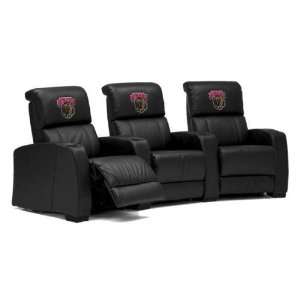 Montana Grizzlies Leather Theater Seating/Chair 3pc:  