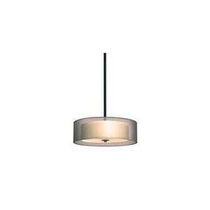 Puri 16 Pendant in Black BrassWarm Contemporary by Sonneman 6021.51