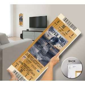   : Pittsburgh Steelers Super Bowl XLIII Mega Ticket: Sports & Outdoors
