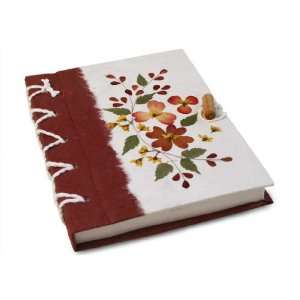  Red Petal Handmade Journal (15cm x 20cm)