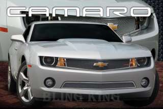 Chevy Camaro chrome mesh bentley grille grill 2010 V6  