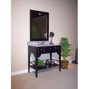  Distressed Black Sherwin Williams Finish, Vanity Only: Home & Kitchen