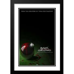 Black Christmas 20x26 Framed and Double Matted Movie Poster   Style D