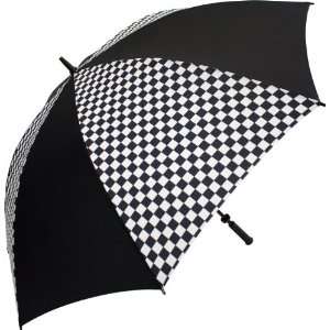  Haas Jordan Golf 62 Racing Umbrella/Black: Sports 
