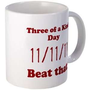  Three of a Kind Day Luck Mug by CafePress: Kitchen 