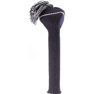  Stitch Golf Vintage Wool Tassel Driver Headcover( COLOR Black 