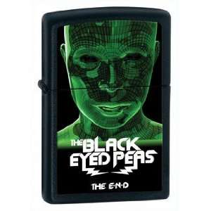  The Black Eyes Peas The End Zippo Lighter, Black Matte 