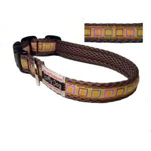  Tan Squares Air Dog Collar Size Small: Kitchen & Dining