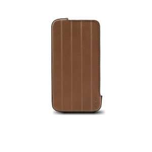  dexim DLA157 LEP Hard Leather Case for iPhone 4   Brown 