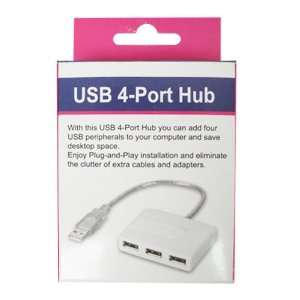  GWC Technology HU2K42 USB 2.0 4 Port Hub for Windows and 