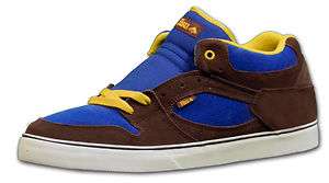 N1903 Emerica HSU Skate Shoes * New Mens 13   Brown/Blue  