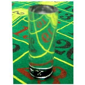  Thin Green Las Vegas Casino Acrylic Roulette Marker 