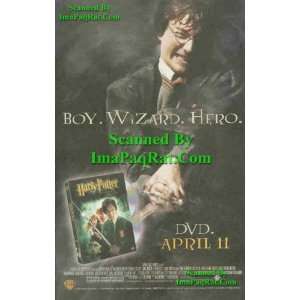   Hero. DVD April 11 Great Original Photo Print Ad 