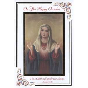  On This Happy Occasion Blessed Mother Card (Malhame 8102 9 