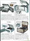 1961 AD Portable Phonograph Admiral Cadet Spear Tone Westinghouse 