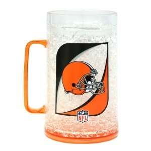   Cleveland Browns Crystal Freezer Mug   Monster Size