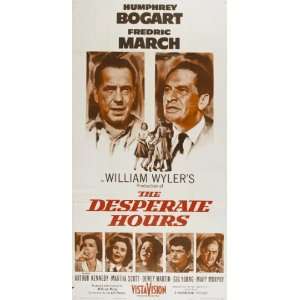 The Desperate Hours (1955) 27 x 40 Movie Poster Style B 
