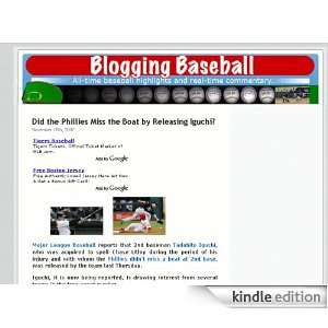  Blogging Baseball: Kindle Store