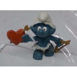   Pvc Figure : THE Smurfs Valentines Days Cupid Smurf: Toys & Games
