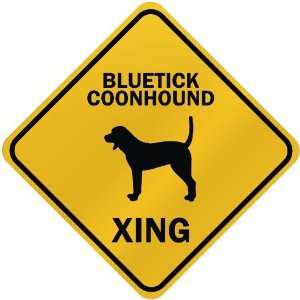  ONLY  BLUETICK COONHOUND XING  CROSSING SIGN DOG: Home 