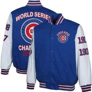  Chicago Cubs Royal Blue White 2X World Series Champs 