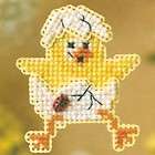 Spring Chick Glass Bead Ornament Kit Mill Hill 2008 Spr