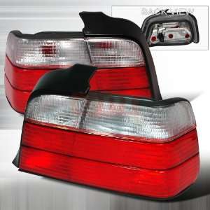 : Bmw Bmw E36 4Dr 3 Series Tail Lights /Lamps   Red/Clear Performance 