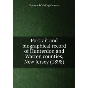   counties, New Jersey (1898) (9781275410930) Chapman Publishing