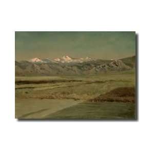  The Grand Tetons Wyoming Giclee Print: Home & Kitchen