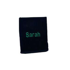  Personalized Beach Towel   35 x 60   Navy: Home 