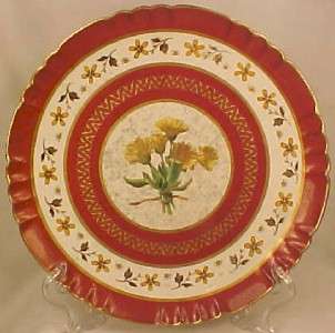 Mintons WILDFLOWERS PORCELAIN PLATE Bailey Banks Biddle  