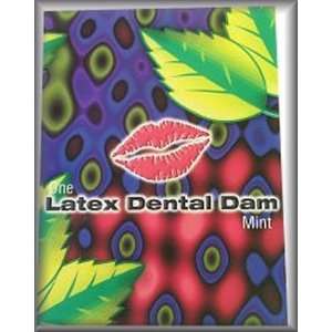  Trustex Flavored Latex Dental Dam   Mint Flavor Health 