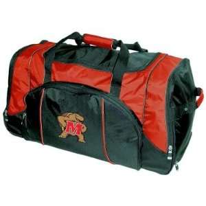   Terrapins Duffel Travel Bag   NCAA College Athletics: Sports