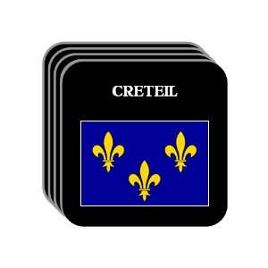  Ile de France   CRETEIL Set of 4 Mini Mousepad Coasters 