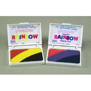   ENTERPRISES INC. STAMP PAD RAINBOW PRIMARY 3 COLORS 