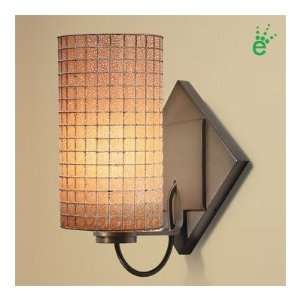  Bruck Sierra LED One Light Wall Sconce with Amber Glass 