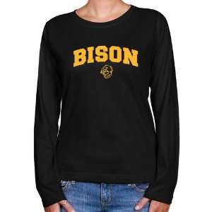  NCAA North Dakota State Bison Ladies Black Logo Arch Long 