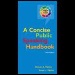 Concise Public Speaking Handbook 3RD Edition, Steven A. Beebe 
