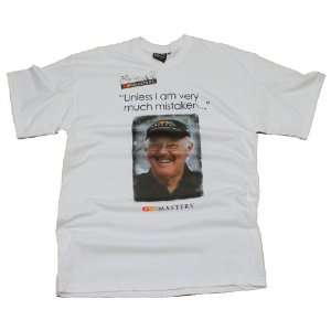  T SHIRT: Formula 1 GP Masters F1 NEW! Murray Walker L 