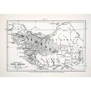   Ethnography Cartography   Original In Text Lithograph