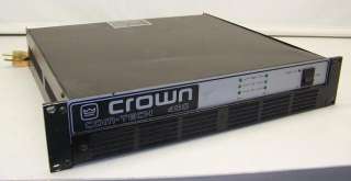 Crown Com Tech 400 Professional Power Amplifier  