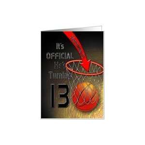   Party Invitations   BASKET BALL  NET   TEEN BOY Card: Toys & Games