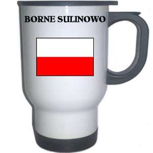  Poland   BORNE SULINOWO White Stainless Steel Mug 