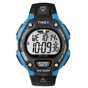   : Timex Ironman 30 Lap Full Size Watch   Blue/Black: Everything Else