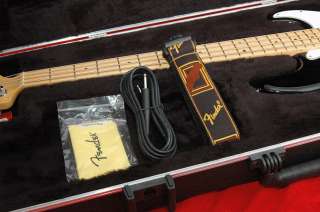 New USA Fender ® American Standard P Bass, MN, Black  