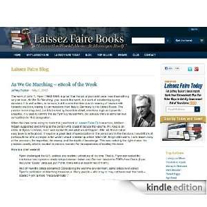  Laissez Faire Blog: Kindle Store: Executive Editor of 