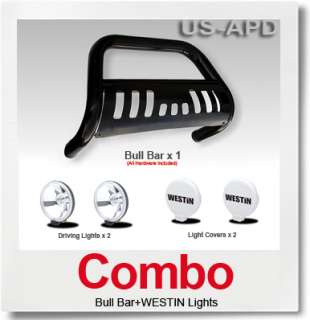 Combo:Explorer/Sport Trac Bull Bar Black+Westin Light  